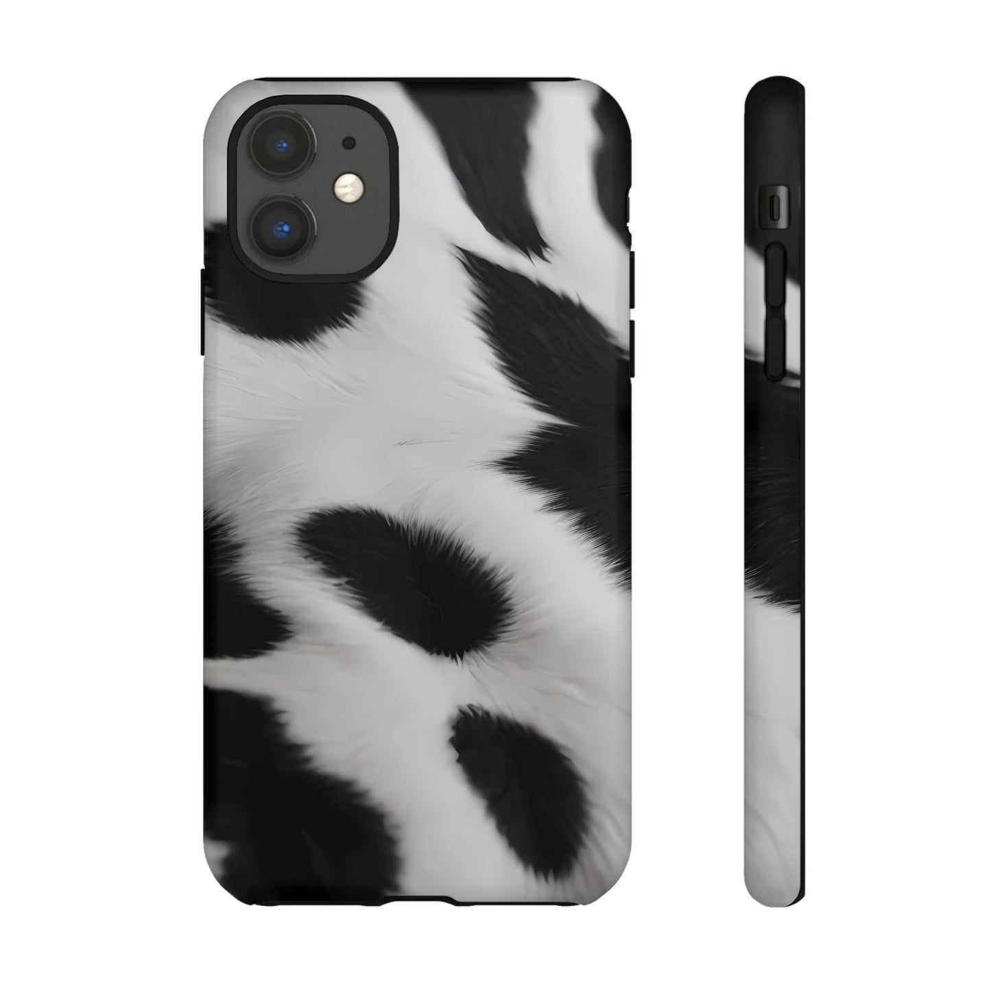 Chic Bovine Elegance Phone Case for iPhone 8–16 Pro Max, Pixel 5–8 Pro, Galaxy S10–S24 Ultra - Designed by Thalia