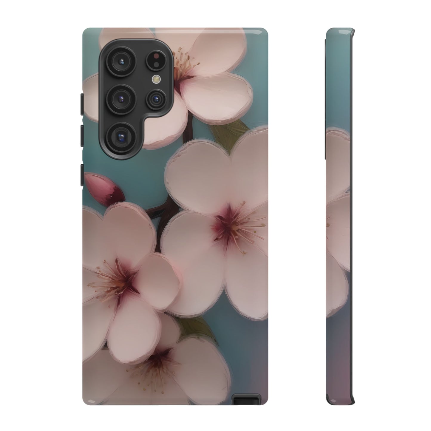 Cherry Blossom Phone Case for Samsung Galaxy S10–S24 - Designed by Thalia