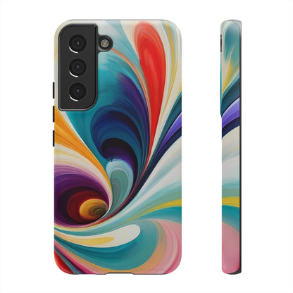 Abstract Elegance Custom Phone Case for iPhone 8–16 Pro Max, iPhone 8 Plus–13 Mini, iPhone XS–XS Max, iPhone 11–14 Pro Max - Designed by Thalia