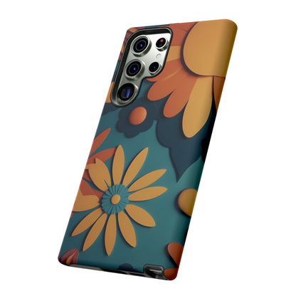 70s Retro Phone Case for iPhone 8–16 Pro Max, Pixel 5–8 Pro, Galaxy S10–S24 Ultra - Designed by Thalia