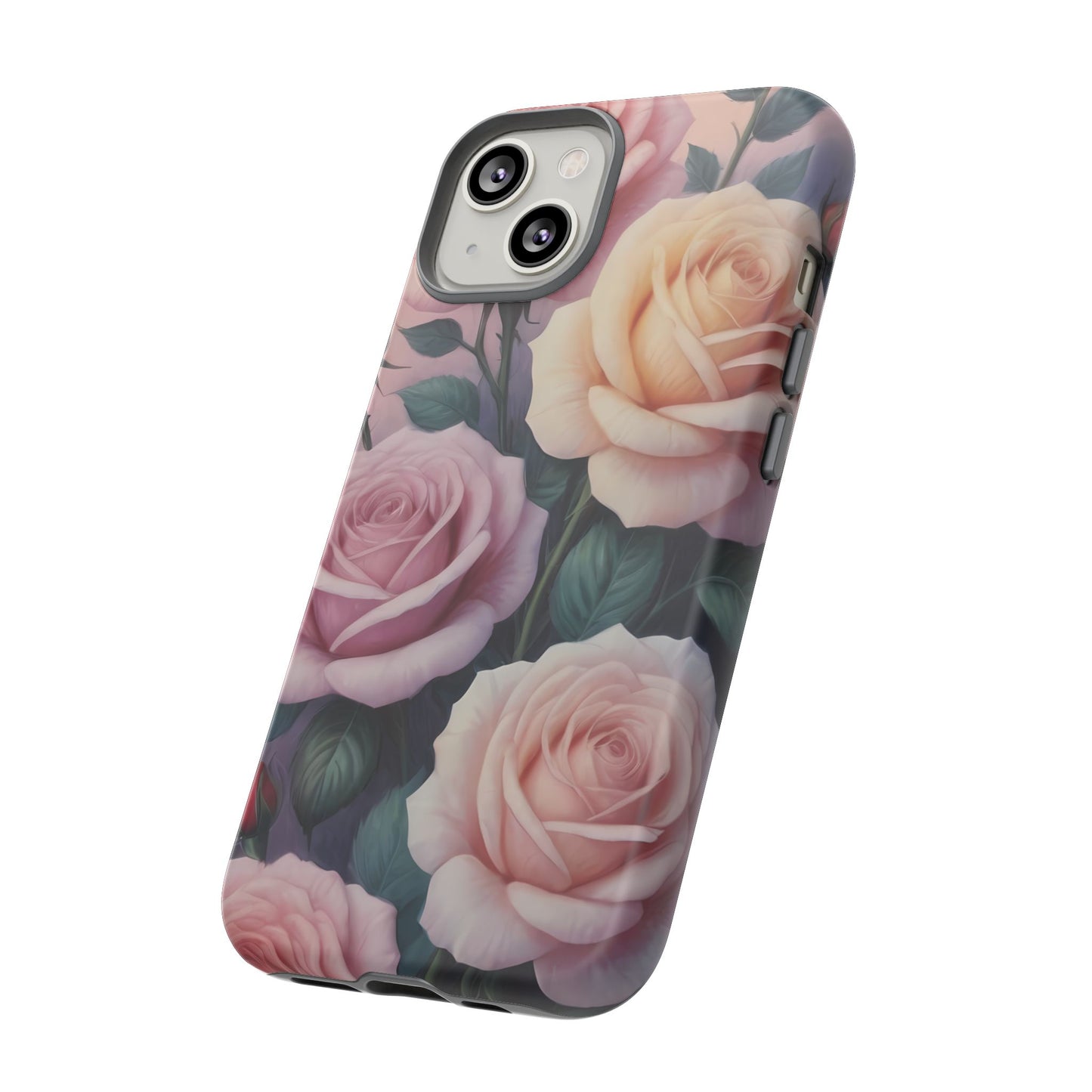 Bloom with Style - Roses Phone Case for iPhone 8–16 Pro Max, Pixel 5–8 Pro, Galaxy S10–S24 Ultra - Designed by Thalia