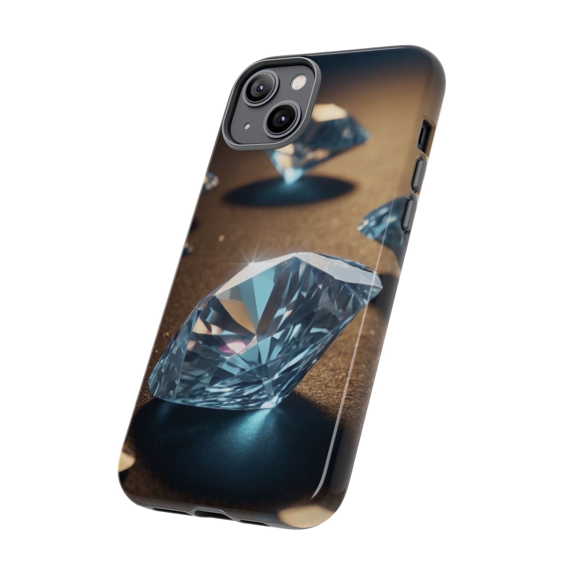 Raining Diamonds Custom, Stylish, Unique & UV protected phone case for Google Pixel, Samsung & iPhone - design for all models - Designed by Thalia