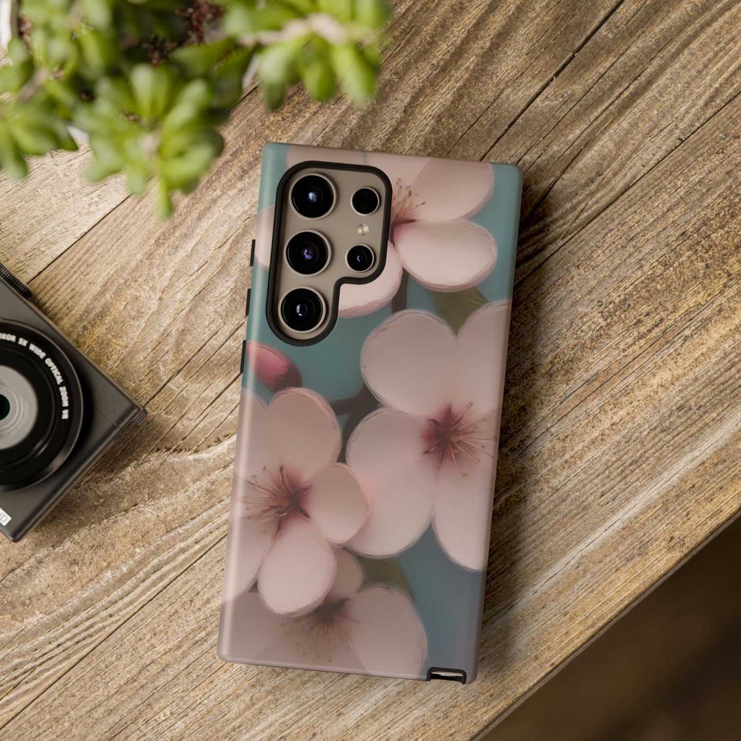 Cherry Blossom Phone Case for Samsung Galaxy S10–S24 - Designed by Thalia