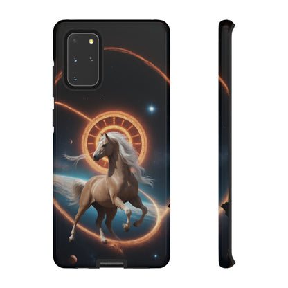 Chinese Zodiac Horse Custom Phone Case for iPhone 8–16 Pro Max, Pixel 5–8 Pro, Galaxy S10–S24 Ultra - Designed by Thalia