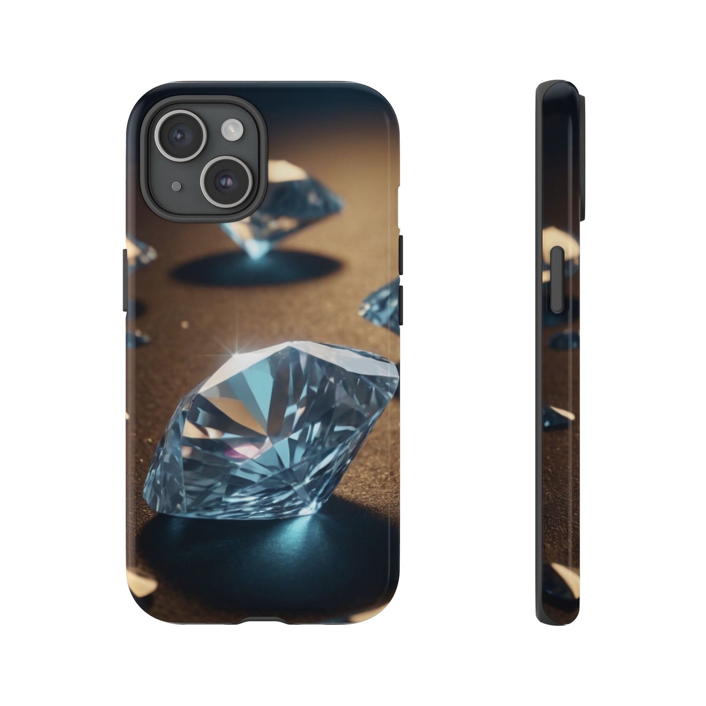 Raining Diamonds Custom, Stylish, Unique & UV protected phone case for Google Pixel, Samsung & iPhone - design for all models - Designed by Thalia