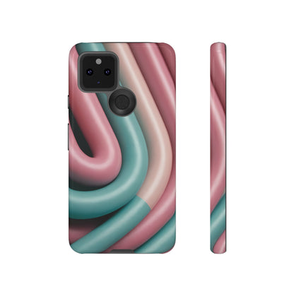 50s Retro Custom Phone Case for Google Pixel 8 Pro, Pixel 8, Pixel 7, Pixel 6 Pro, Pixel 6, Pixel 5 5G - Designed by Thalia