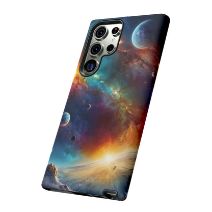 Cosmic Voyage Phone Case for iPhone 8–16 Pro Max, Pixel 5–8 Pro, Galaxy S10–S24 Ultra - Designed by Thalia