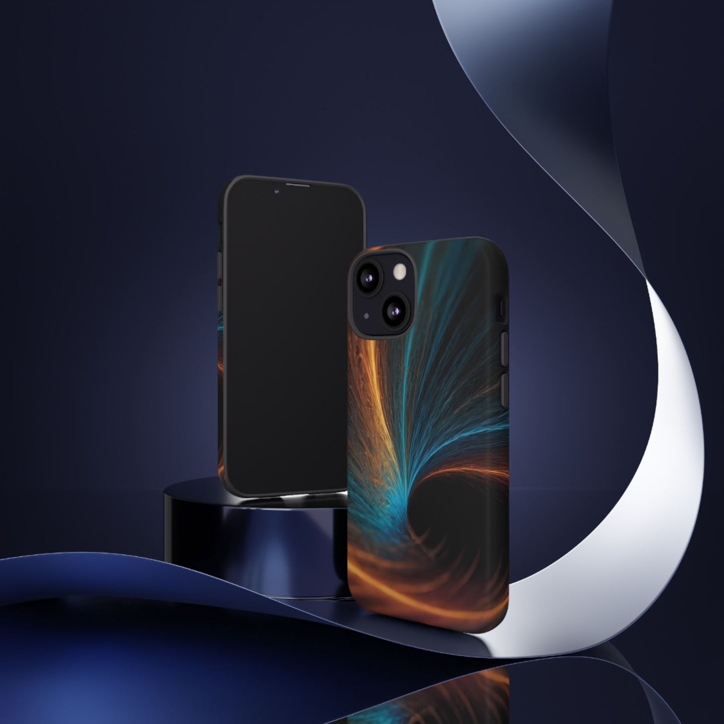 Ethereal Echoes Phone Case for iPhone 8–16 Pro Max, Pixel 5–8 Pro, Galaxy S10–S24 Ultra - Designed by Thalia