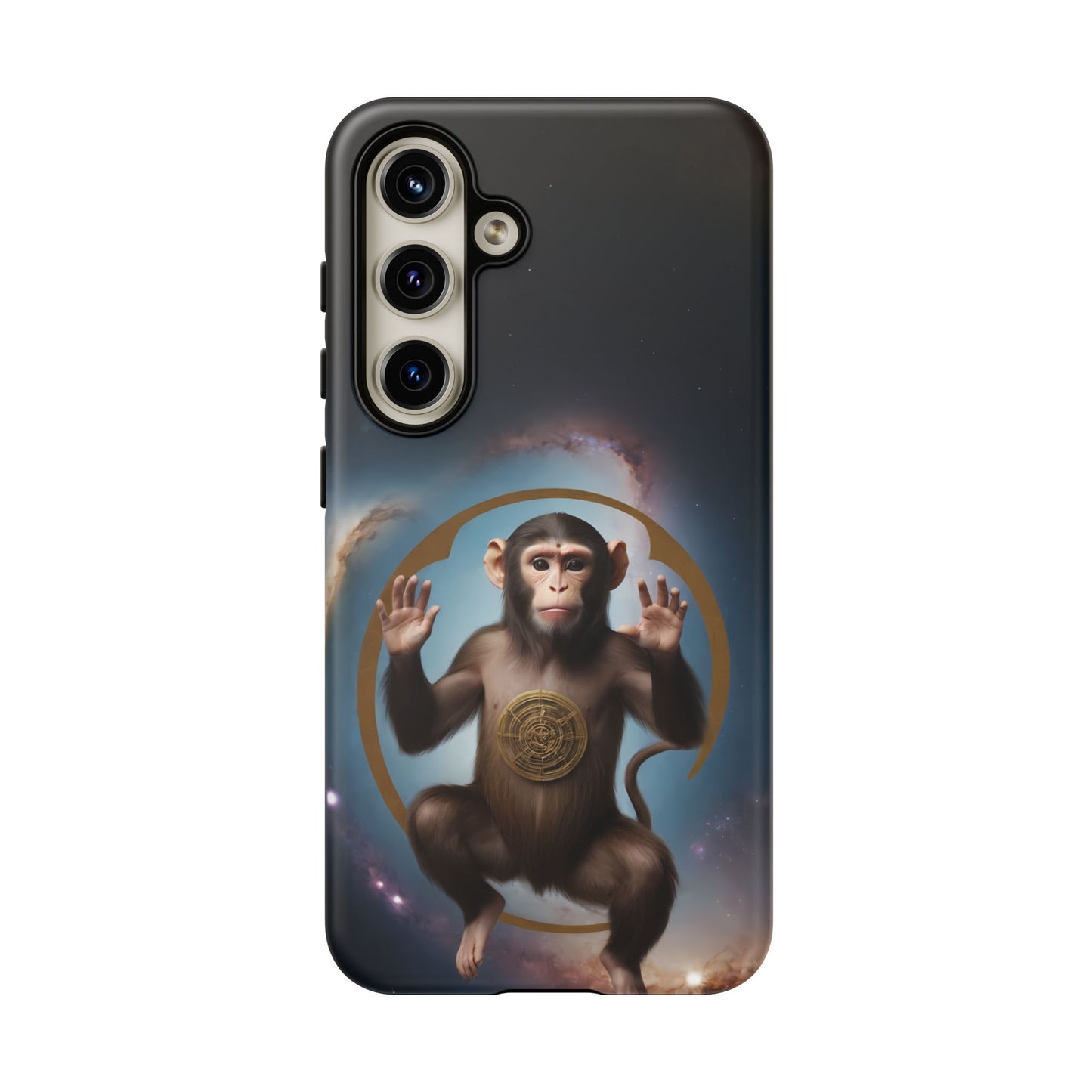 Chinese Zodiac Monkey Custom Phone Case for iPhone 8–16 Pro Max, Pixel 5–8 Pro, Galaxy S10–S24 Ultra - Designed by Thalia