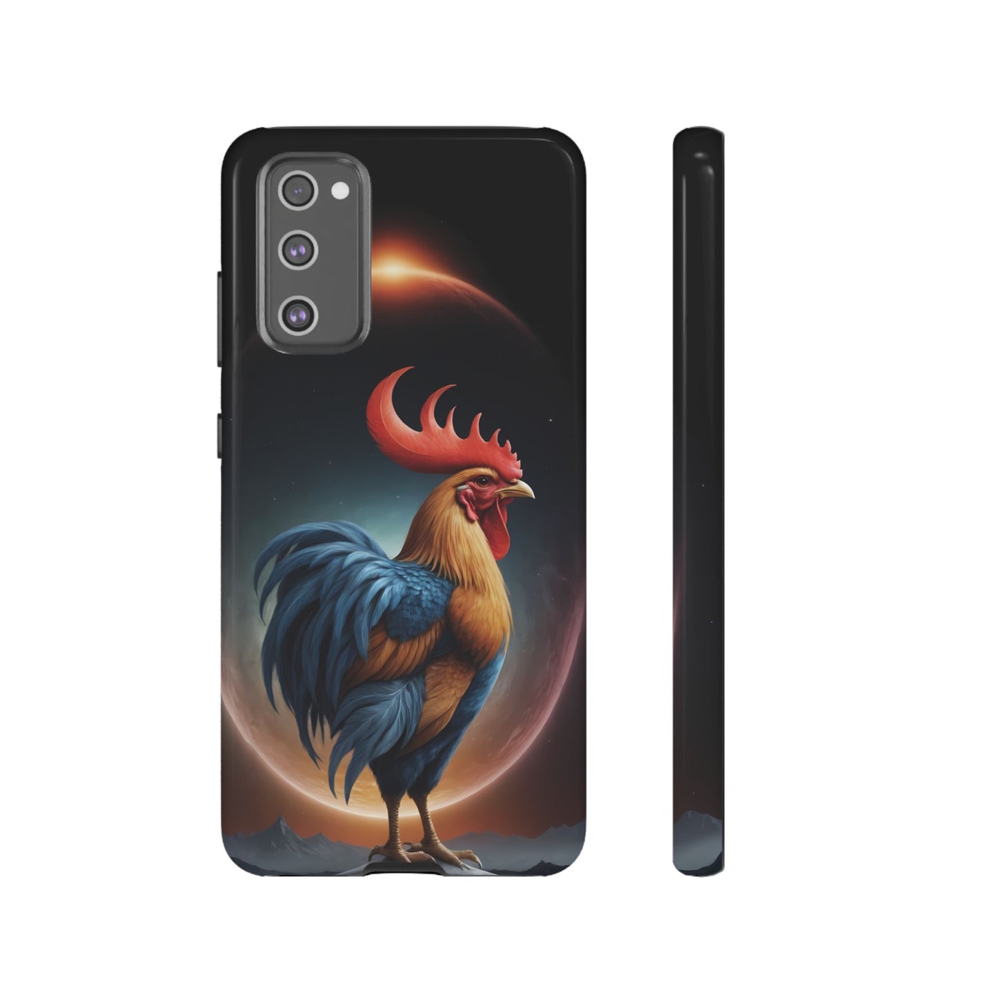 Chinese Zodiac Rooster Phone Case for Samsung Galaxy S10–S24 - Designed by Thalia