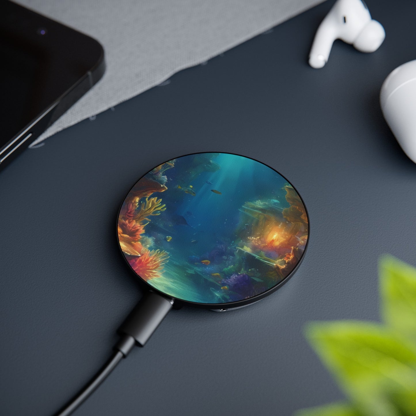 Oceanic Depths Wireless Charger - Designed by Thalia