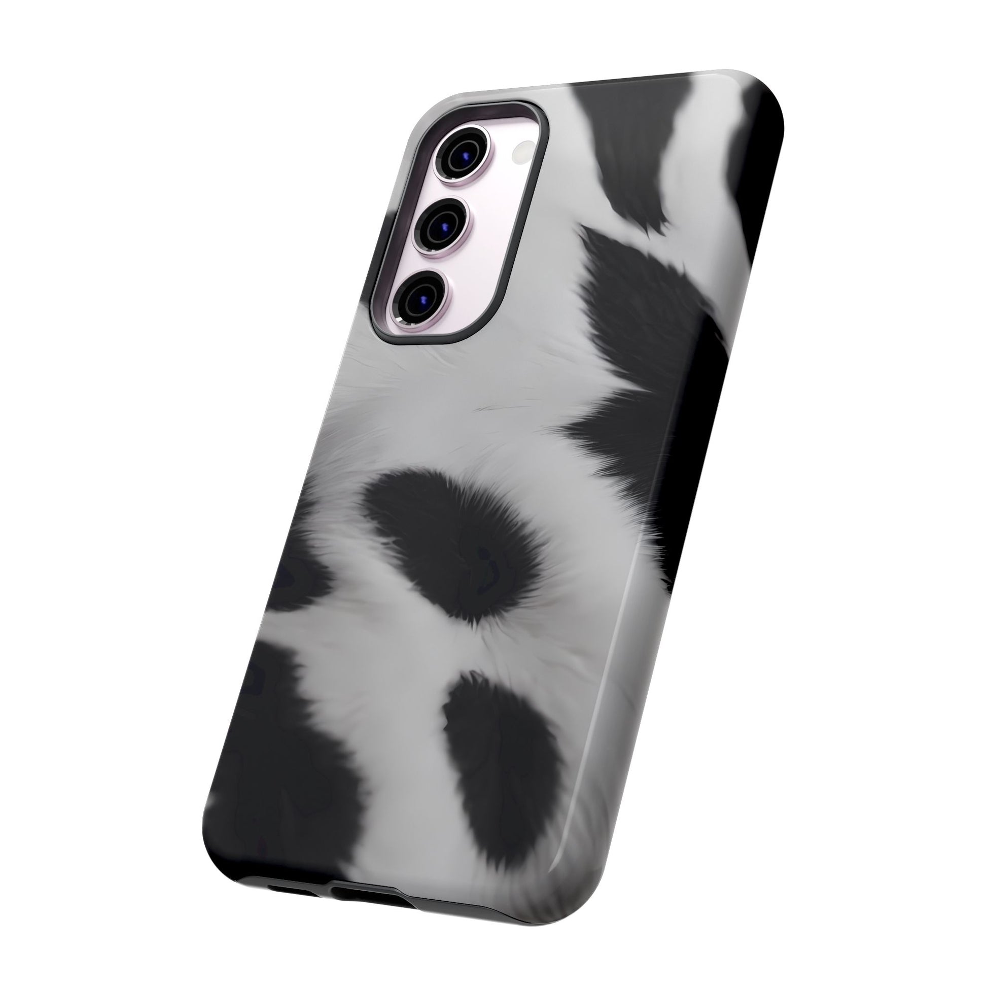 Chic Bovine Elegance Phone Case for iPhone 8–16 Pro Max, Pixel 5–8 Pro, Galaxy S10–S24 Ultra - Designed by Thalia