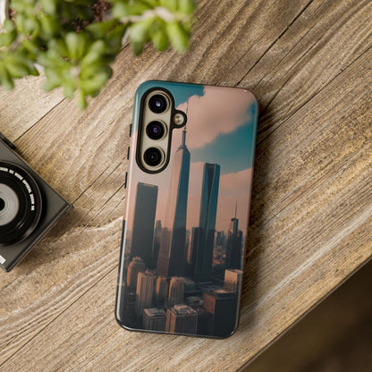 City Skylines Custom Phone Case for Samsung Galaxy S10–S10 Plus, S20–S20 Ultra, S21, S22, S23, S24 Ultra - Designed by Thalia