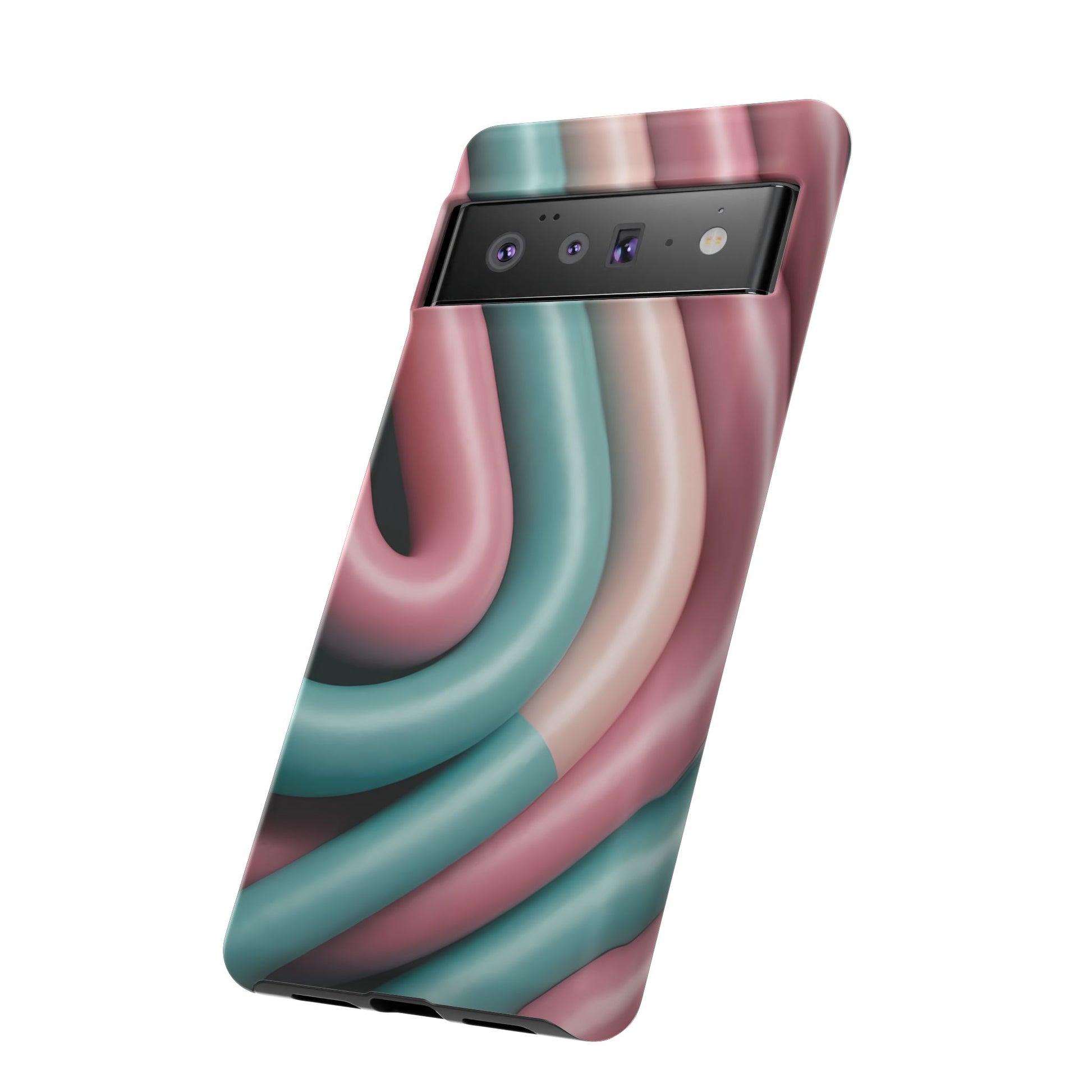 50s Retro Custom Phone Case for Google Pixel 8 Pro, Pixel 8, Pixel 7, Pixel 6 Pro, Pixel 6, Pixel 5 5G - Designed by Thalia