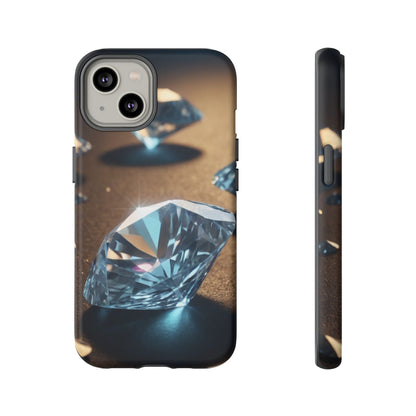 Raining Diamonds Custom, Stylish, Unique & UV protected phone case for Google Pixel, Samsung & iPhone - design for all models - Designed by Thalia