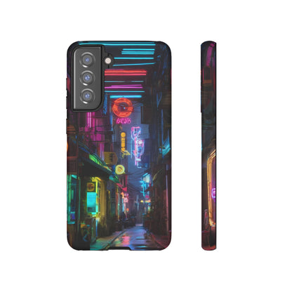 Electric Neon Custom Phone Case for Samsung Galaxy S10–S24 - Designed by Thalia