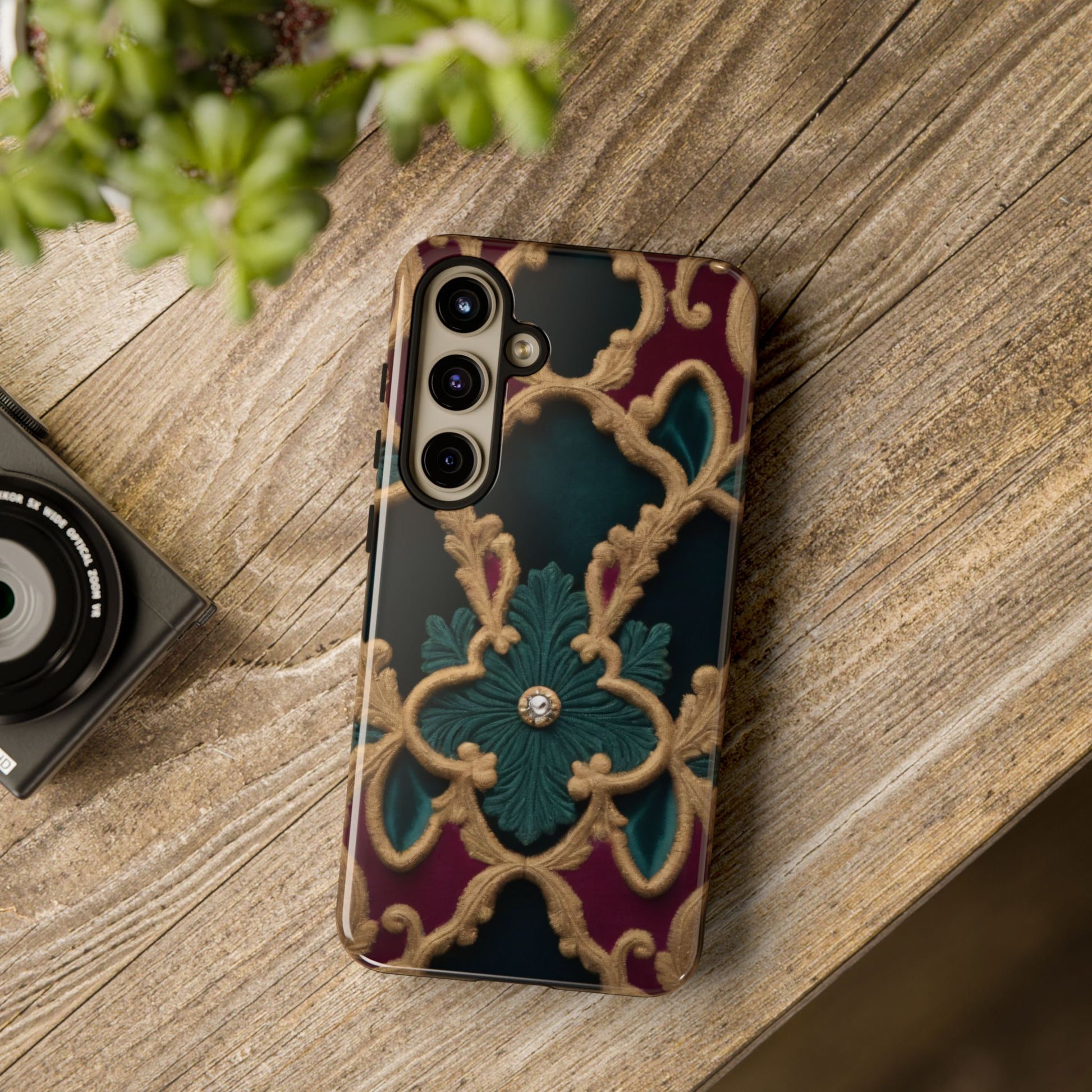 Velvet Luxe Phone Case for iPhone 8–16 Pro Max, Pixel 5–8 Pro, Galaxy S10–S24 Ultra - Designed by Thalia