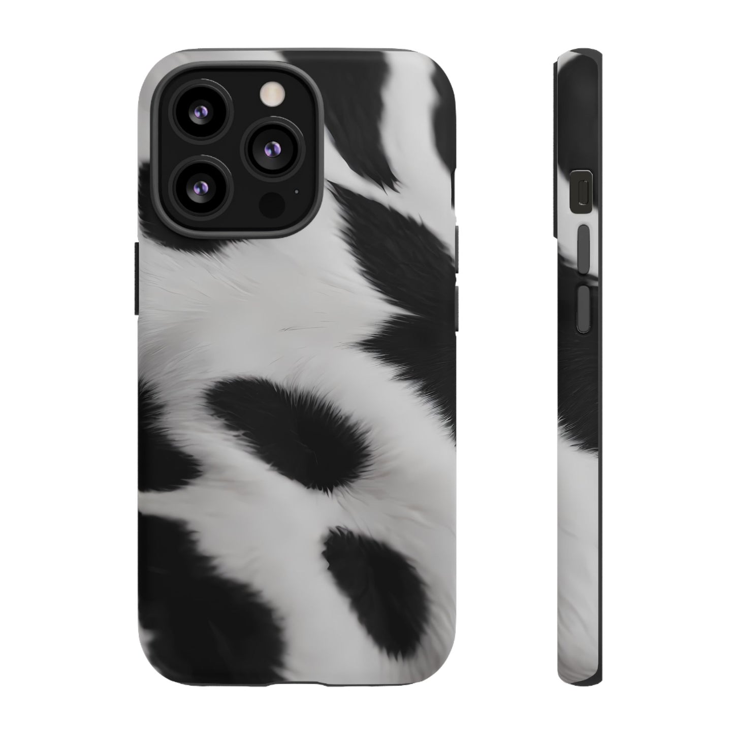 Chic Bovine Elegance Phone Case for iPhone 8–16 Pro Max, Pixel 5–8 Pro, Galaxy S10–S24 Ultra - Designed by Thalia