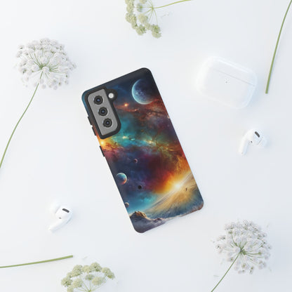 Cosmic Voyage Phone Case for iPhone 8–16 Pro Max, Pixel 5–8 Pro, Galaxy S10–S24 Ultra - Designed by Thalia