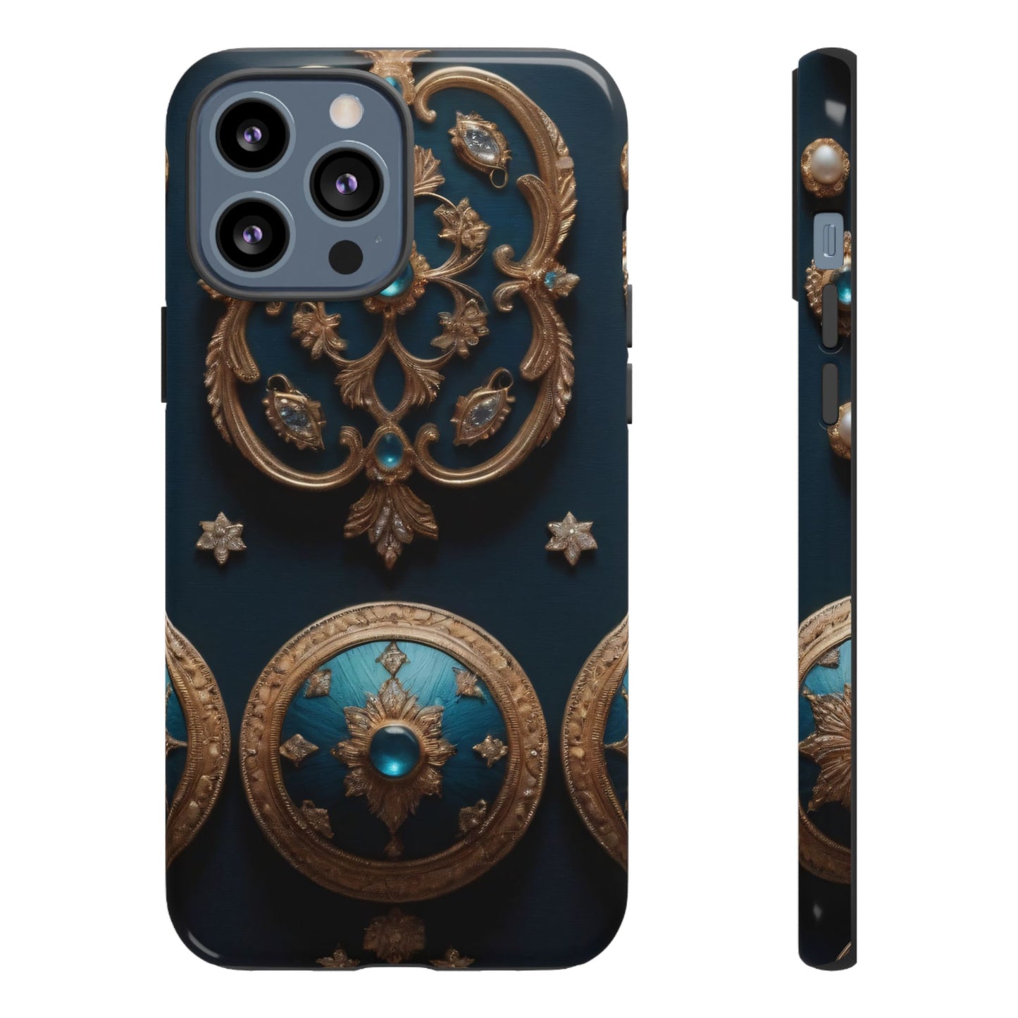 De Jewels Custom Phone Case for iPhone 8–16 Pro Max, Pixel 5–8 Pro, Galaxy S10–S24 Ultra - Designed by Thalia