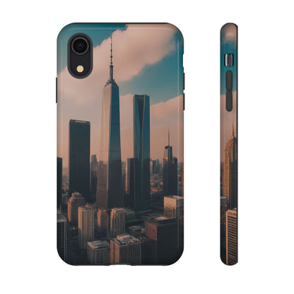 City Skylines Phone Case for iPhone 8–16 Pro Max, iPhone 8 Plus–13 Mini, iPhone XS–XS Max, iPhone 11–14 Pro Max - Designed by Thalia