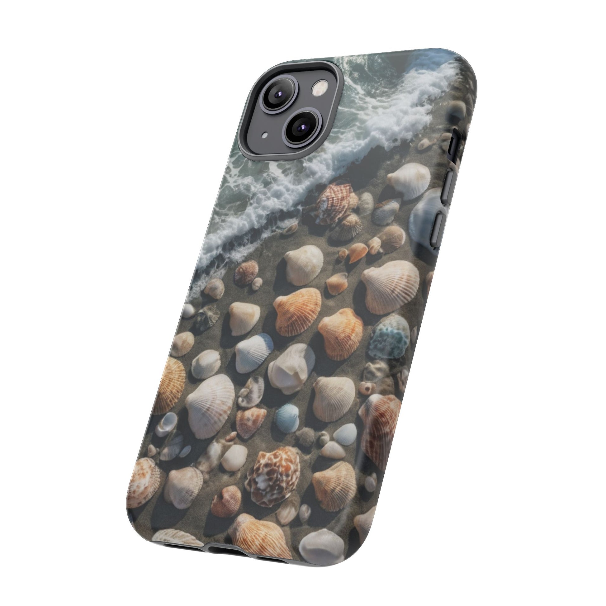 She Sells Sea Shells Phone Case for iPhone 8–16 Pro Max, Pixel 5–8 Pro, Galaxy S10–S24 Ultra - Designed by Thalia