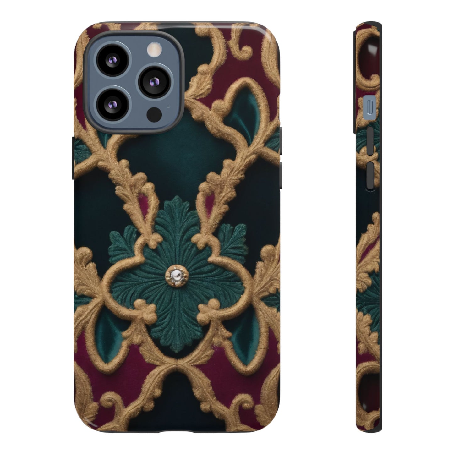 Velvet Luxe Phone Case for iPhone 8–16 Pro Max, Pixel 5–8 Pro, Galaxy S10–S24 Ultra - Designed by Thalia