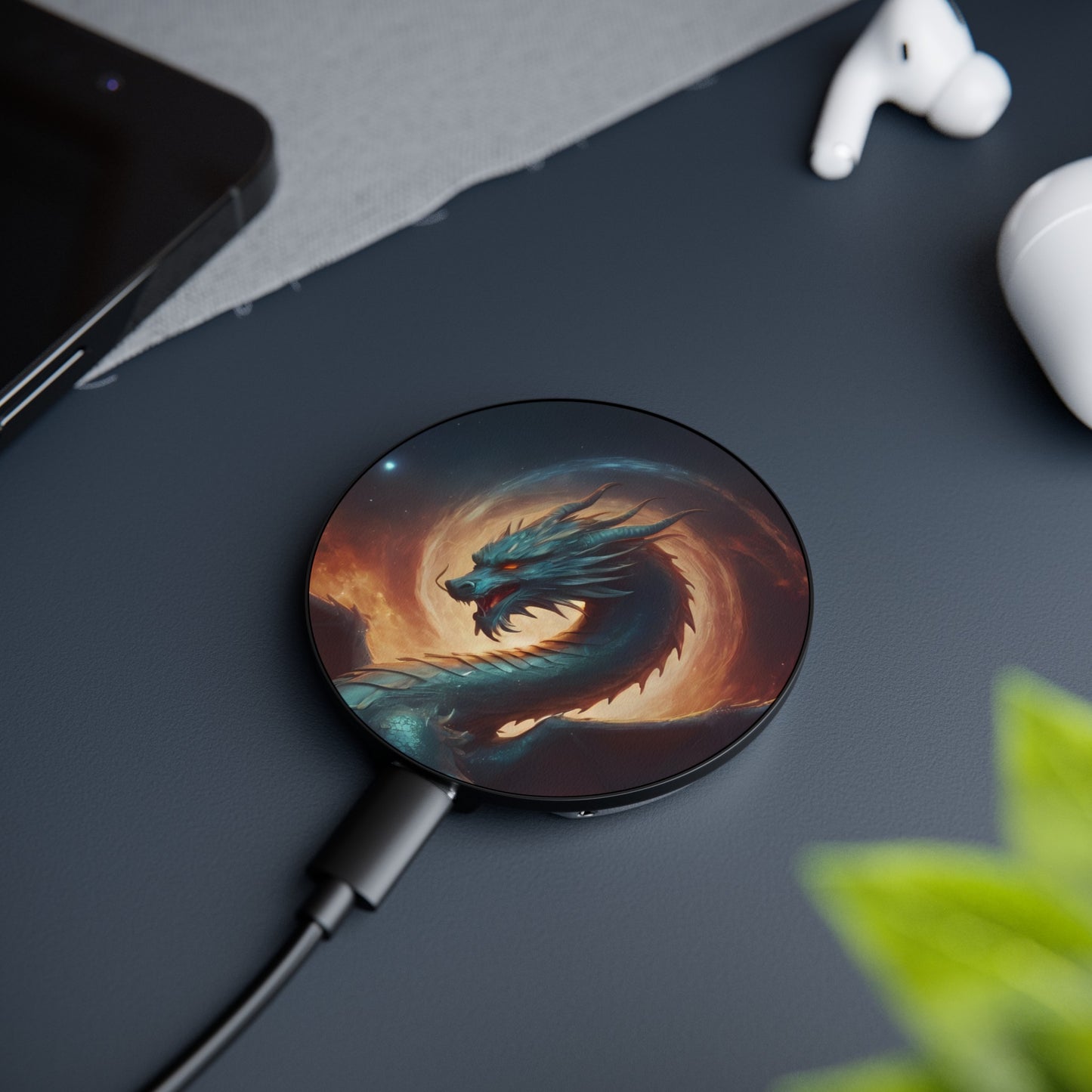 Chinese Zodiac Dragon Wireless Charger - Designed by Thalia