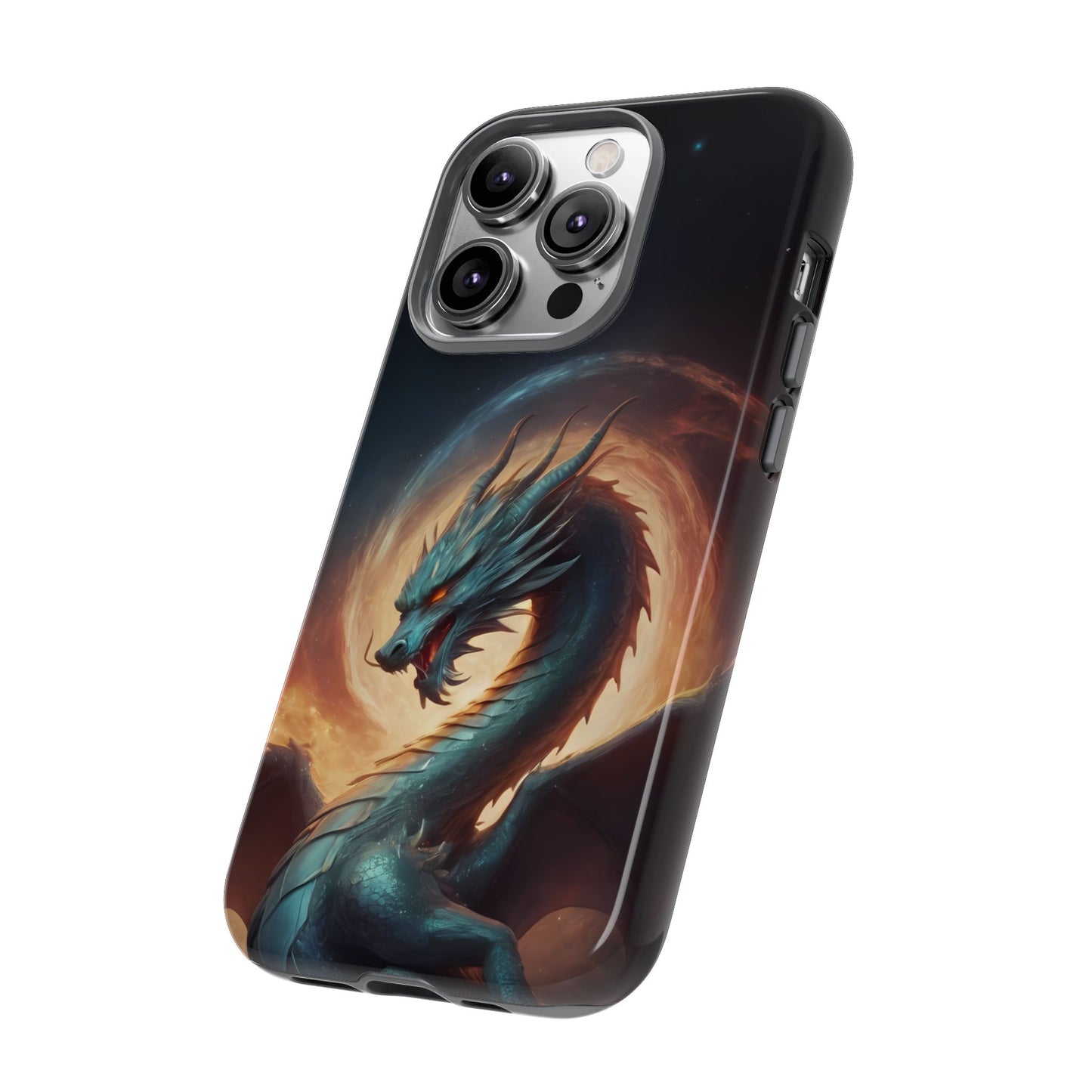 Chinese Zodiac Dragon Phone Case for iPhone 8–16 Pro Max, Pixel 5–8 Pro, Galaxy S10–S24 Ultra - Designed by Thalia