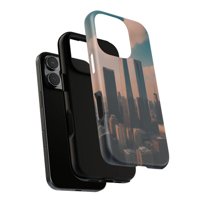 City Skylines Phone Case for iPhone 8–16 Pro Max, iPhone 8 Plus–13 Mini, iPhone XS–XS Max, iPhone 11–14 Pro Max - Designed by Thalia