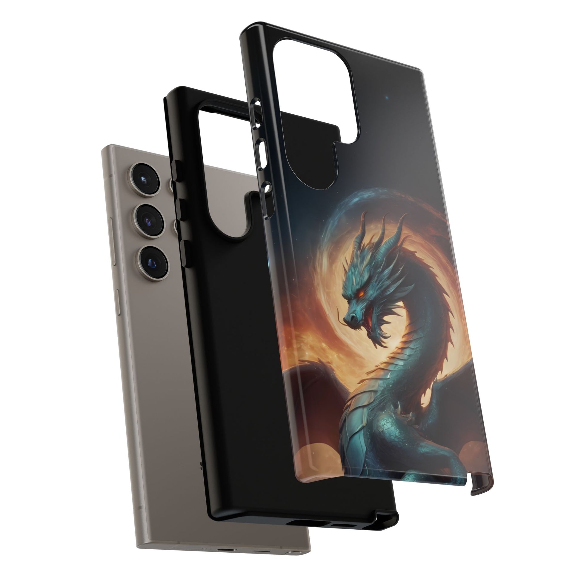 Chinese Zodiac Dragon Phone Case for Samsung Galaxy S10–S24 - Designed by Thalia