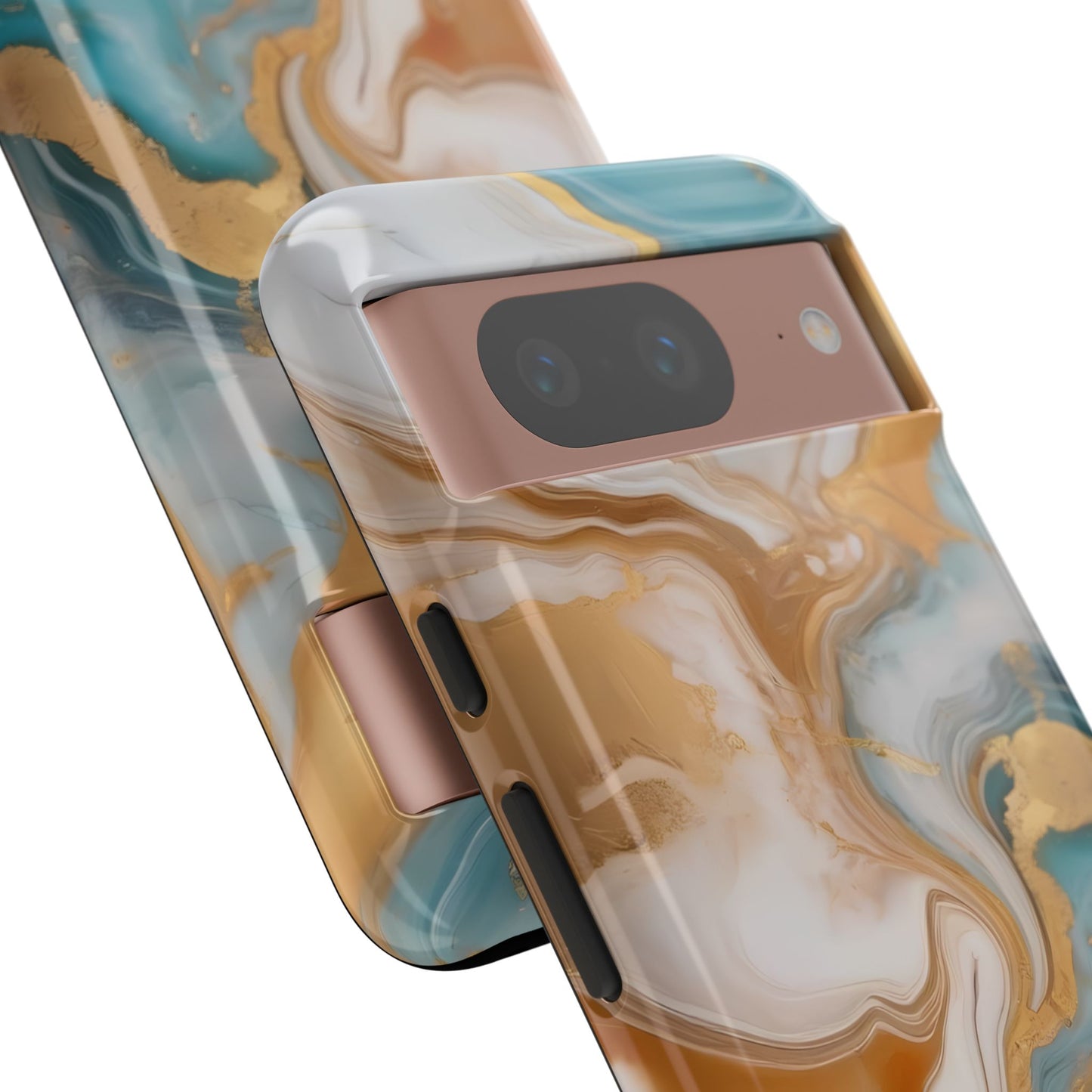 Marble Hues Phone Case for iPhone 8–16 Pro Max, Pixel 5–8 Pro, Galaxy S10–S24 Ultra - Designed by Thalia