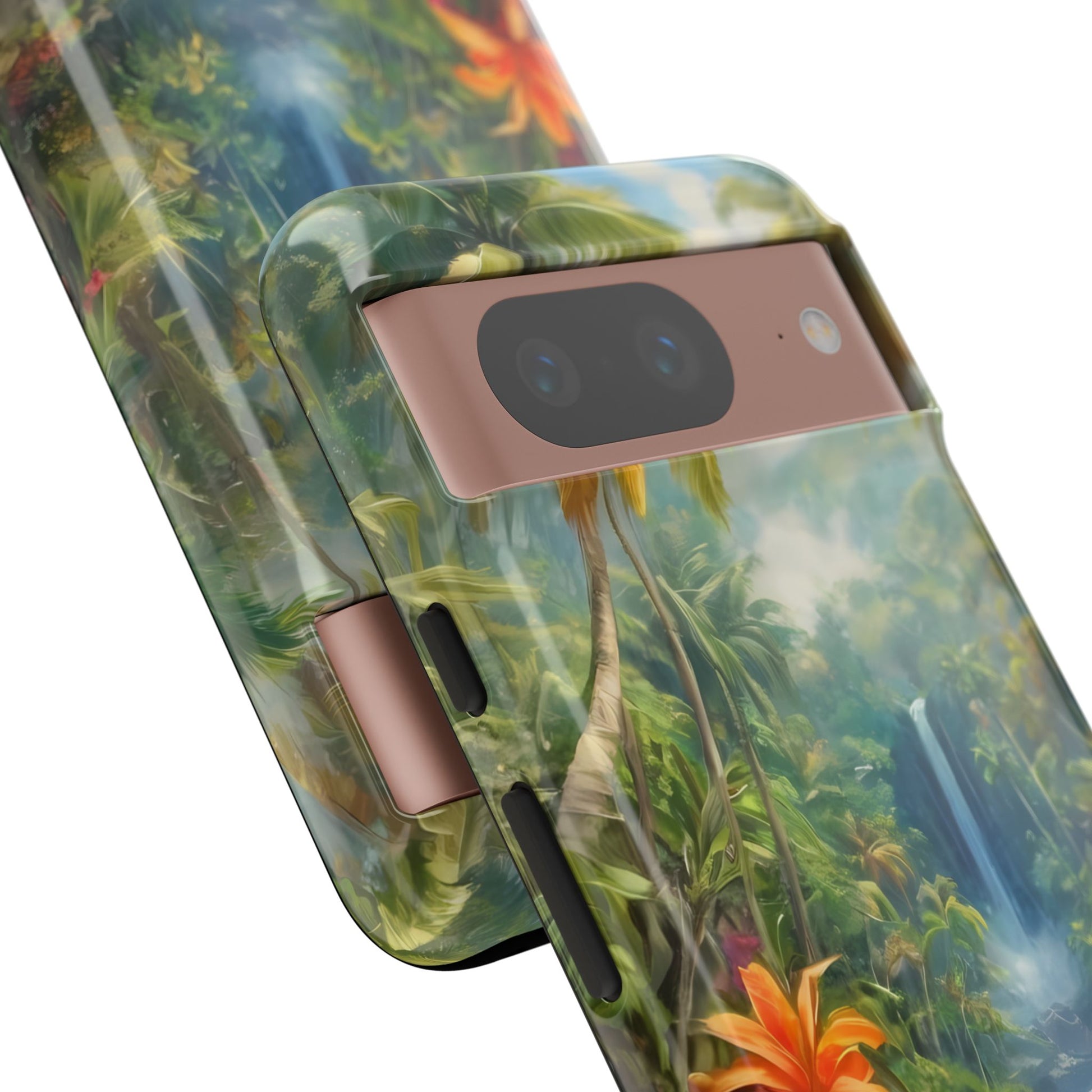 Tropical Paradise Phone Case for Google Pixel 8–Pixel 8 Pro, Pixel 7, Pixel 6 Pro, Pixel 6, Pixel 5 5G - Designed by Thalia