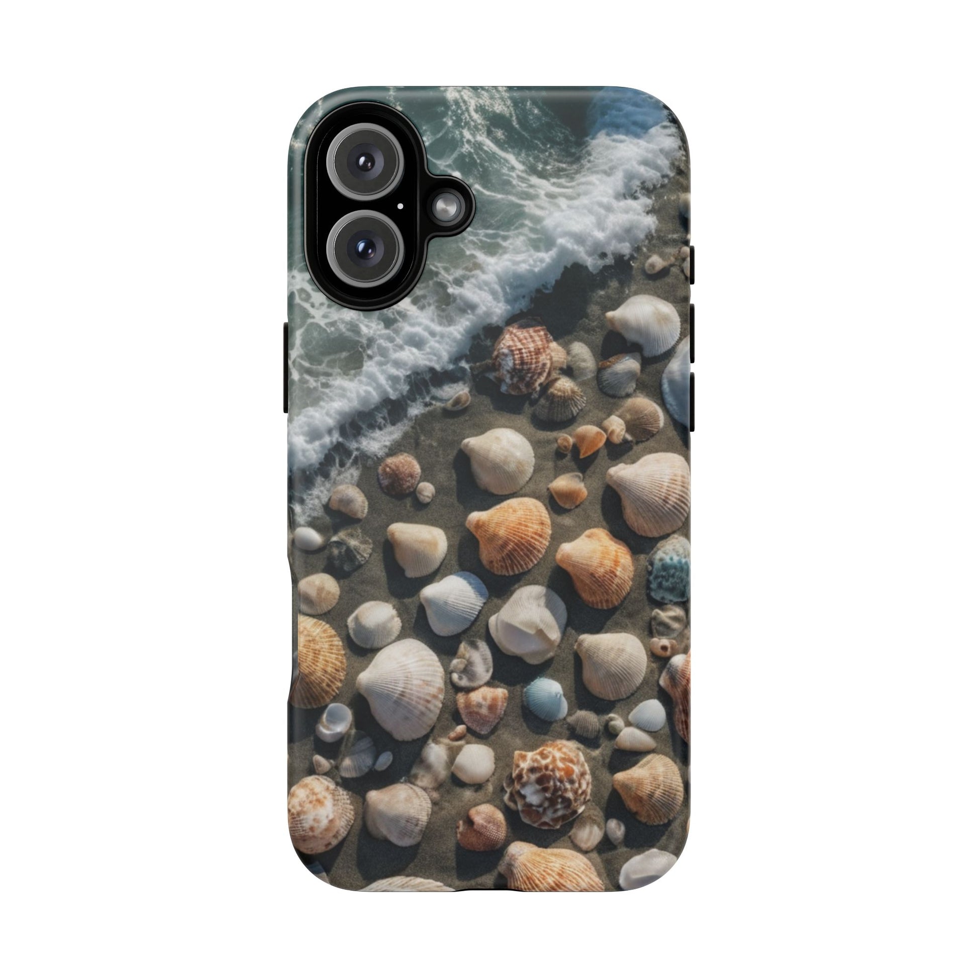 She Sells Sea Shells Phone Case for iPhone 8–16 Pro Max, Pixel 5–8 Pro, Galaxy S10–S24 Ultra - Designed by Thalia