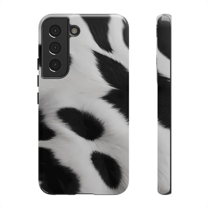 Chic Bovine Elegance Phone Case for iPhone 8–16 Pro Max, Pixel 5–8 Pro, Galaxy S10–S24 Ultra - Designed by Thalia