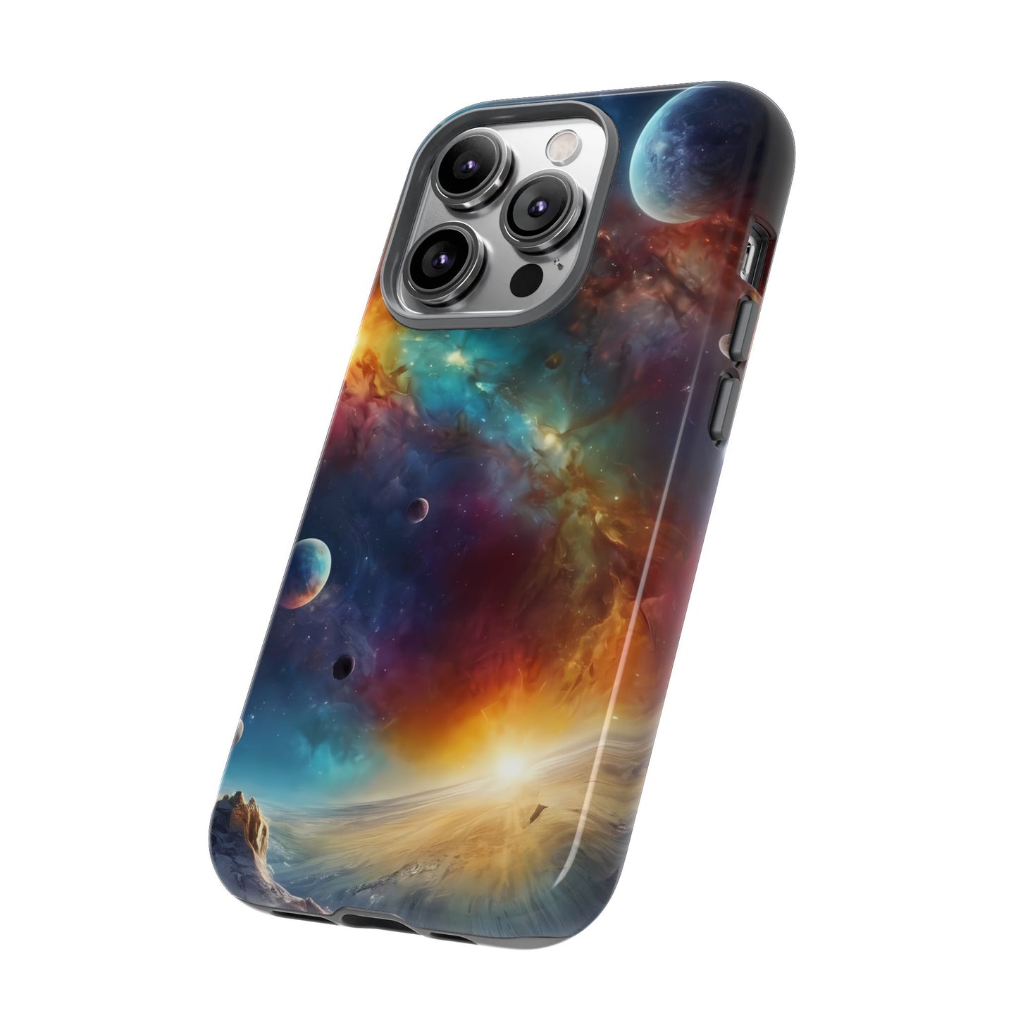 Cosmic Voyage Phone Case for iPhone 8–16 Pro Max, Pixel 5–8 Pro, Galaxy S10–S24 Ultra - Designed by Thalia