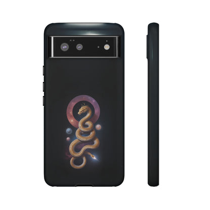 Chinese Zodiac Snake Phone Case for Google Pixel 8 Pro, Pixel 8, Pixel 7, Pixel 6 Pro, Pixel 6, Pixel 5 5G - Designed by Thalia