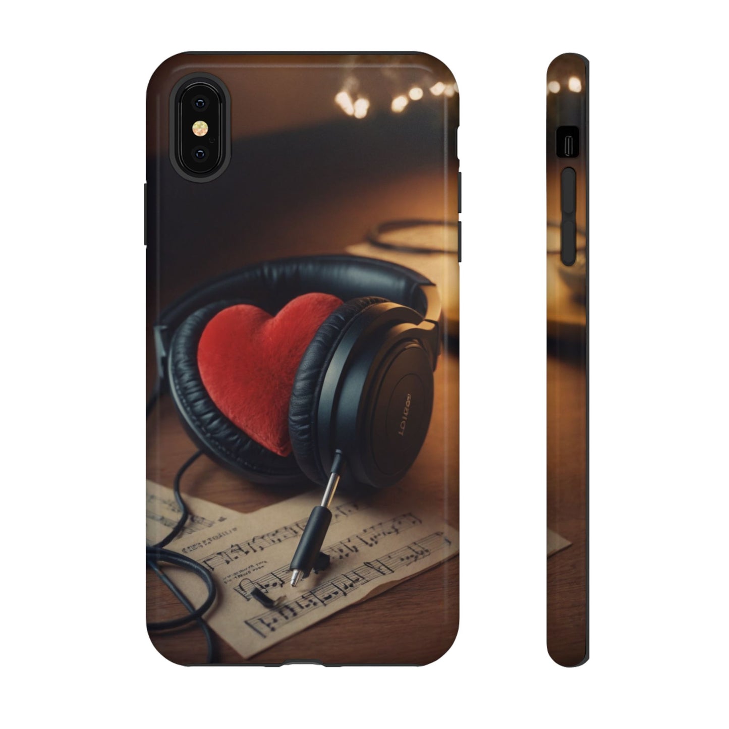 Love Key Phone Case for iPhone 8–16 Pro Max, iPhone 8 Plus–13 Mini, iPhone XS–XS Max, iPhone 11–14 Pro Max - Designed by Thalia