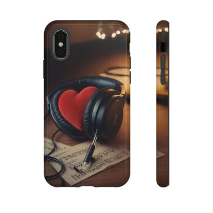 Love Key Phone Case for iPhone 8–16 Pro Max, iPhone 8 Plus–13 Mini, iPhone XS–XS Max, iPhone 11–14 Pro Max - Designed by Thalia