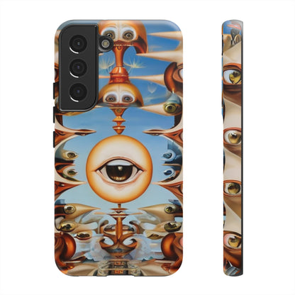 Surreal Suspect Phone Case for iPhone 8–16 Pro Max, Pixel 5–8 Pro, Galaxy S10–S24 Ultra - Designed by Thalia