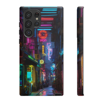 Electric Neon Custom Phone Case for Samsung Galaxy S10–S24 - Designed by Thalia