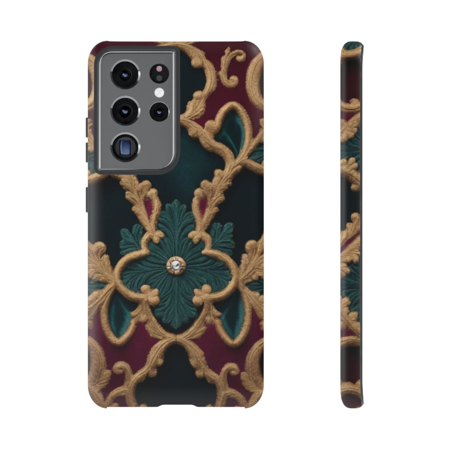 Velvet Luxe Phone Case for iPhone 8–16 Pro Max, Pixel 5–8 Pro, Galaxy S10–S24 Ultra - Designed by Thalia