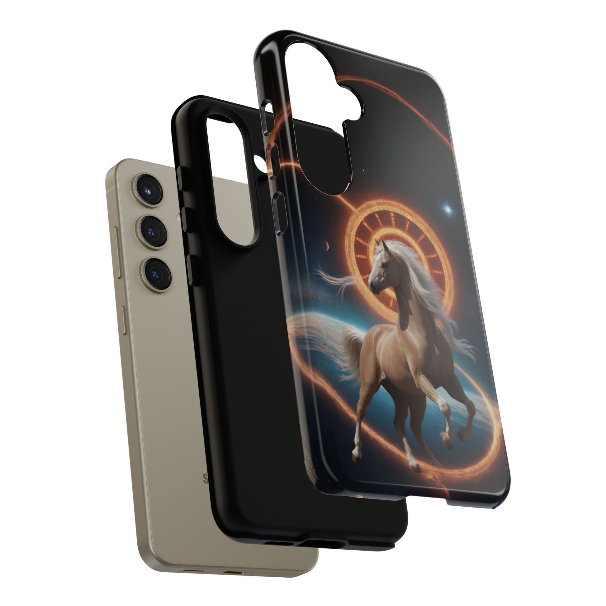 Chinese Zodiac Horse Phone Case for Samsung Galaxy S10–S24 - Designed by Thalia