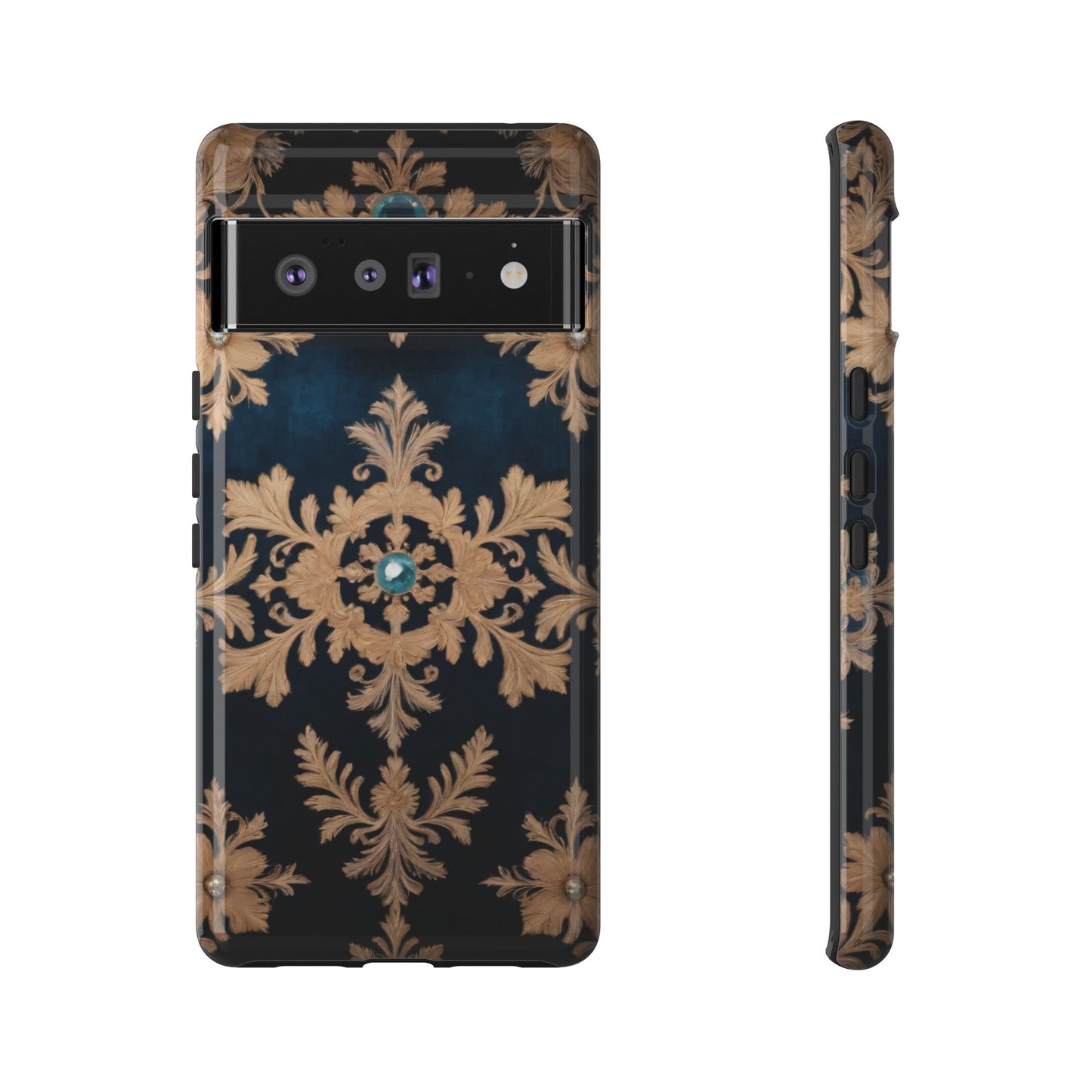 Velour Prestige Phone Case for iPhone 8–16 Pro Max, Pixel 5–8 Pro, Galaxy S10–S24 Ultra - Designed by Thalia