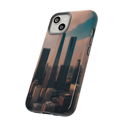 City Skylines Phone Case for iPhone 8–16 Pro Max, iPhone 8 Plus–13 Mini, iPhone XS–XS Max, iPhone 11–14 Pro Max - Designed by Thalia