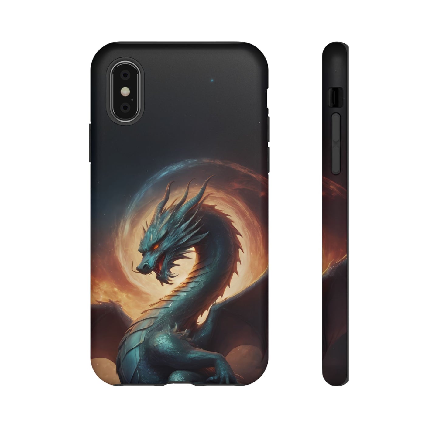 Chinese Zodiac Dragon Phone Case for iPhone 8–16 Pro Max, Pixel 5–8 Pro, Galaxy S10–S24 Ultra - Designed by Thalia