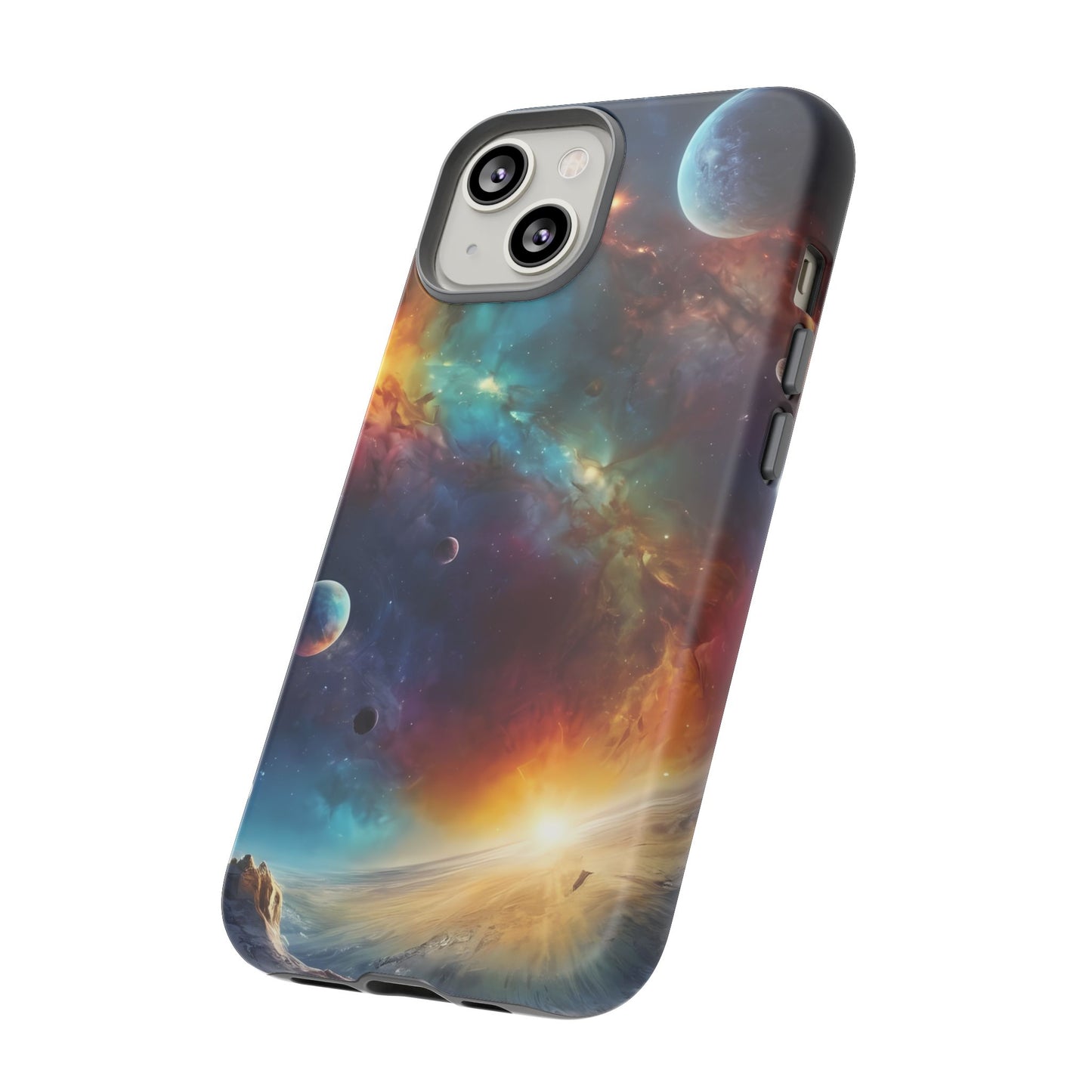 Cosmic Voyage Phone Case for iPhone 8–16 Pro Max, Pixel 5–8 Pro, Galaxy S10–S24 Ultra - Designed by Thalia