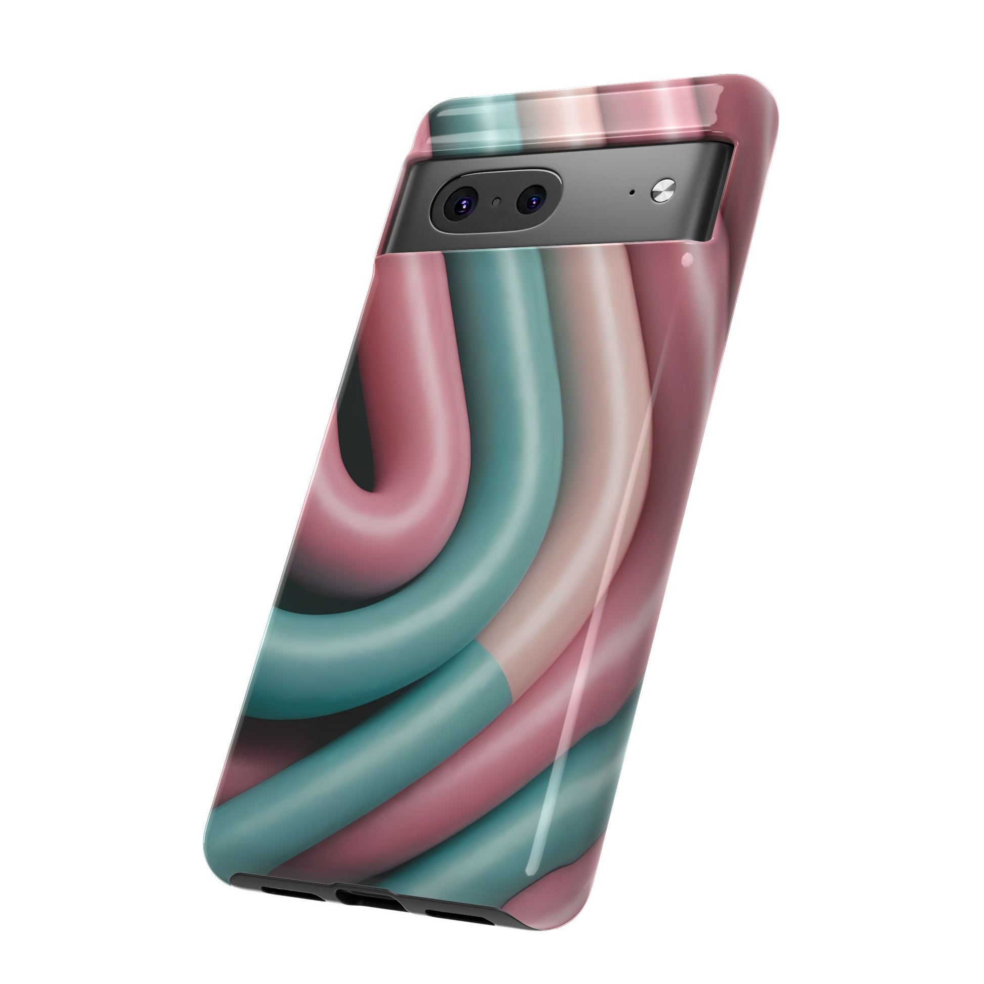 50s Retro Custom Phone Case for Google Pixel 8 Pro, Pixel 8, Pixel 7, Pixel 6 Pro, Pixel 6, Pixel 5 5G - Designed by Thalia