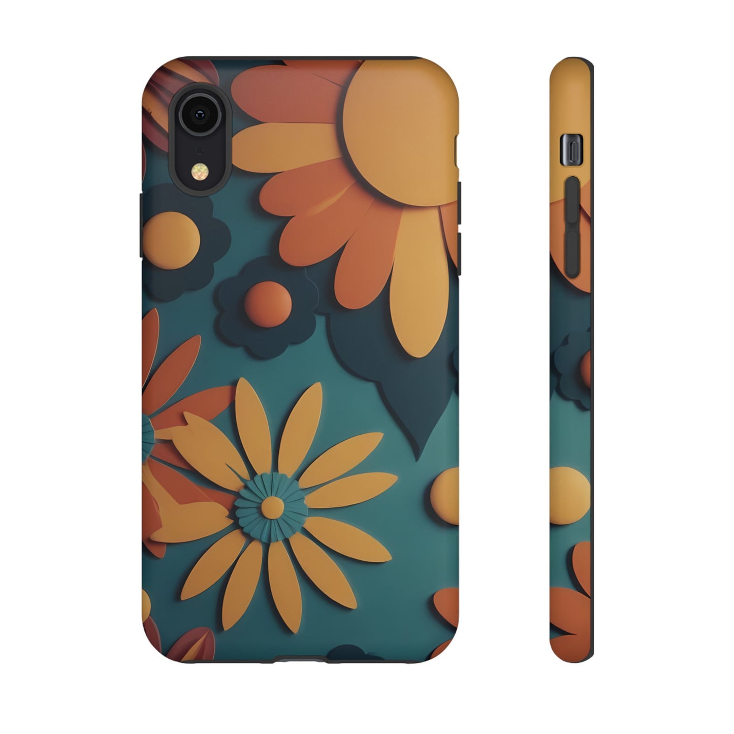 70s Retro Phone Case for iPhone 8–16 Pro Max, Pixel 5–8 Pro, Galaxy S10–S24 Ultra - Designed by Thalia