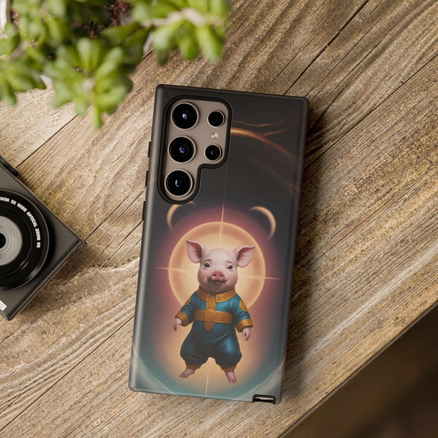 Chinese Zodiac Pig Phone Case for Samsung Galaxy S10–S24 - Designed by Thalia